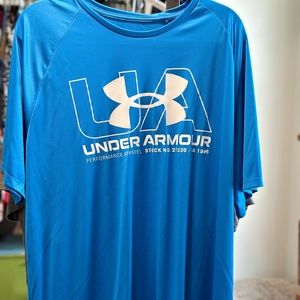 XXL Blue Under Armour men’s T-shirt. Never worn